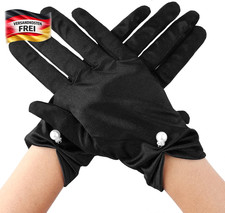 Weiße blaue schwarze Satin