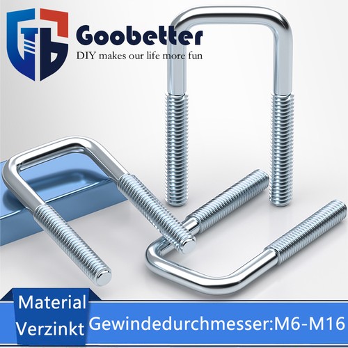 M16 vierkant bolzen - m6-m16,