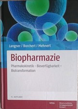 Biopharmazie Langner/Borchert/Mehnert | Lehrbuch 4. Auflage 