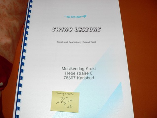Blasorchester noten swing - #,