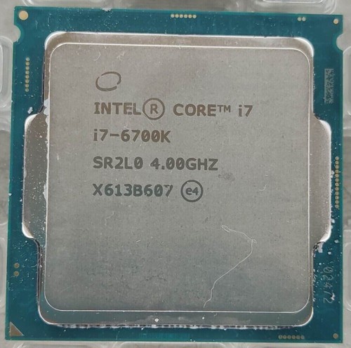 Intel sr2l0 core - core, i7-6700k