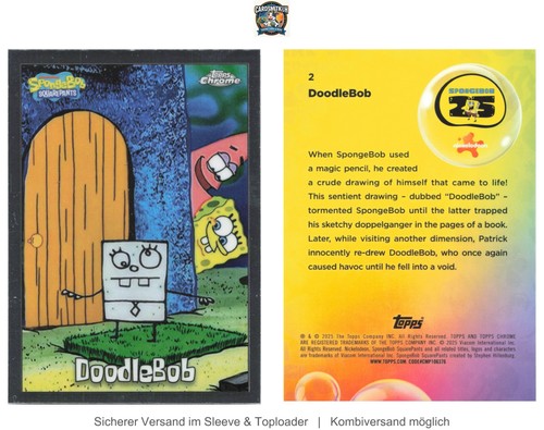 2025 topps chrome spongebob - 2025,
