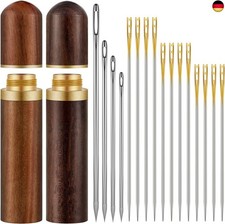 2 Stücke Nadeln Box aus Holz