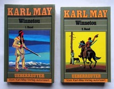 2x Karl May - WINNETOU 1. + 2. Band - Ueberreuter