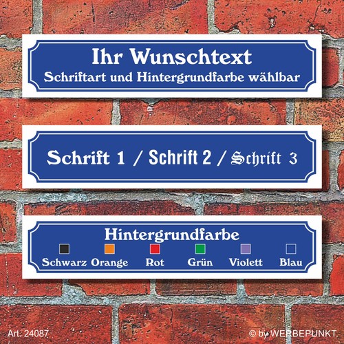 Straßenschild hausnummer - straßenschild,