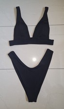 * Shein * 2-tlg. Bikini-Set Gr. S oder 36/38 Cup 75A Schwarz Neu!