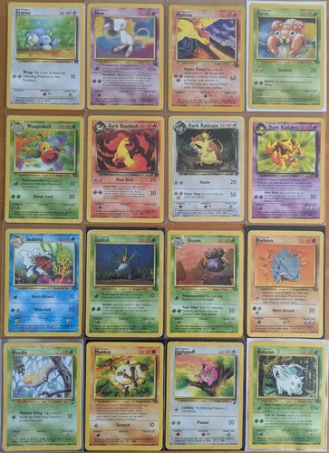 Vintage pokemon karten - 16,