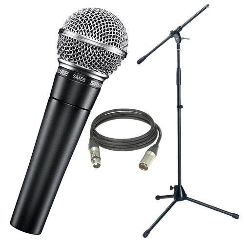 Shure komplettset incl - sm, 58