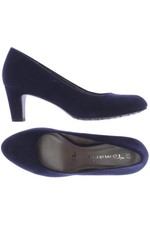 Tamaris Pumps Damen High Heels Stiletto Peep Toes Gr. EU 37 Marineblau #ktalw1p