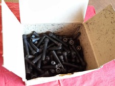 10 Stück Zollschraube 3/16 x 1 1/4" UNF DIN 912 Stahl blank 12.9