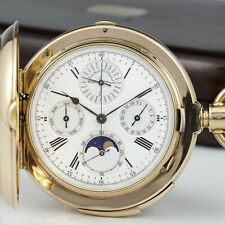 Gedeon Thommen astronomische Grand Complication 18k Taschenuhr- 8 Komplikationen