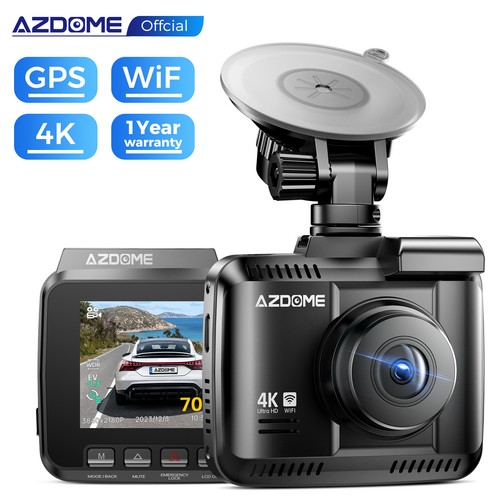 Azdome 170 dashcam - 4k, gps