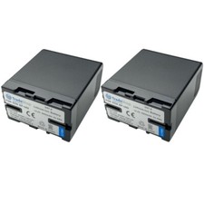 2x Kamera Akku 4400mAh für