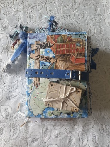 Junkjournal reisetagebuch - a5,