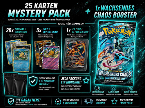 Pokémon mystery pack - pokémon,
