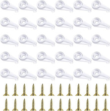 120 Stk Glas Halter Clips Kit