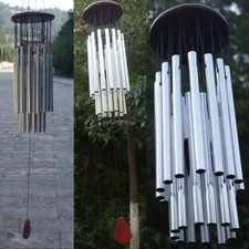 Windspiel Klangspiel 27 Klangröhren Feng Shui Windharfe Haus Garten Deko Heiß BE