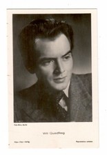 131 67 * Autogrammkarte Will Quadflieg * unsigniert