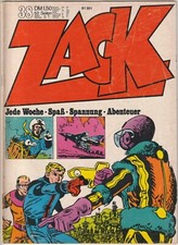 ✪ ZACK #38/1972, Koralle Verlag COMICHEFT Z2