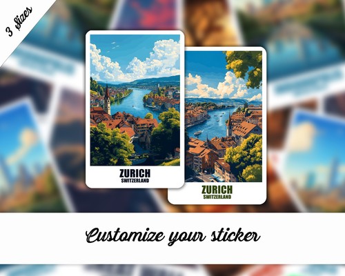 Zürich aufkleber schweiz - zürich,