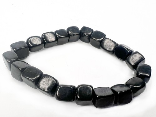Schungit armband trommelsteine - schungit,