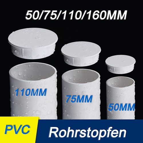 Pvc abflussrohr endkappe rohr - pvc,
