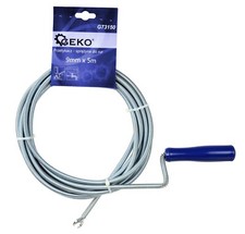 Rohrreinigungsspirale Rohrreinigungswelle 5m 9mm Reinigungsspirale Rohrreiniger