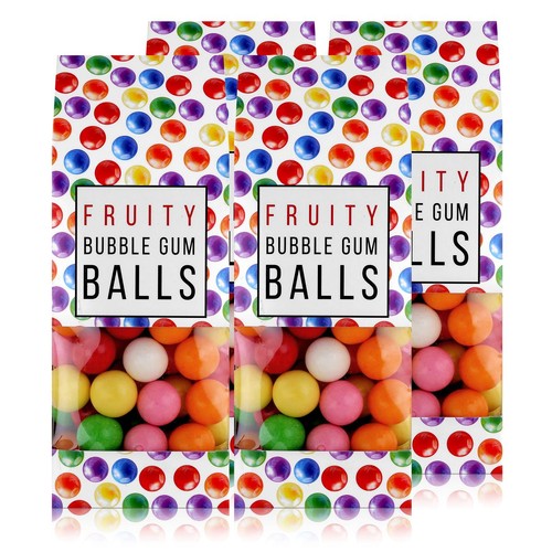 Fruity bubble gum balls - bubble, gum-balls