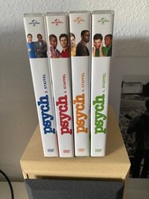 psych dvd Staffeln 1 - 4, wie neu