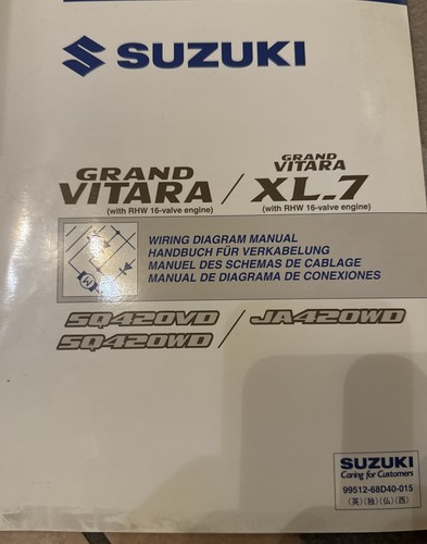 Stromlaufplan suzuki grand - suzuki,