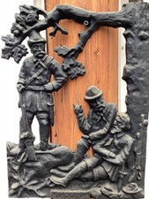 Gusseisernes Wandbild Karl
