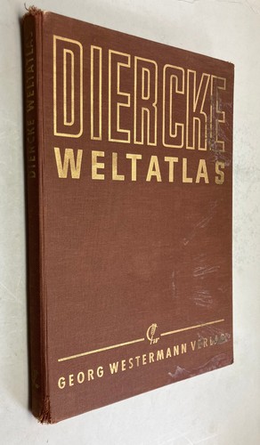 Diercke weltatlas 1957 antik - diercke,