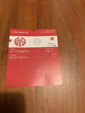 Sammlerticket 1. FSV Mainz 05 -  FC Bayern München 14.12.2024 Ausdruck