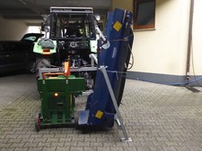 Scheifele Förderband mit Hydr.Antrieb u.Posch Wippsäge mit Zapfwellenantrieb