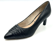 Tamaris 1-22409-26-001 Schwarz Gr. 37 Damen Leder Pumps UVP: 69,90€ (S/3819)