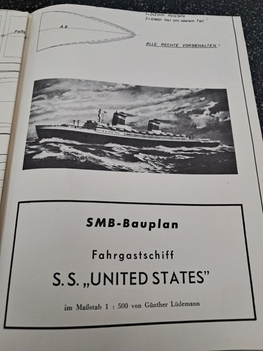 Bauplan schiffsmodell - bauplan,