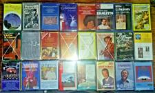 20 MC Kassetten Klassik R:Strauß R.Bennet Beethoven Pavarotti Mantovani R.Schock