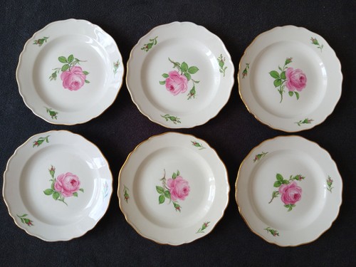 Meissen kuchenteller 5cm - 6x,