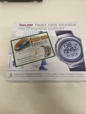 Beurer PM80 – Profipulsuhr – Edelstahl, inkl. Brustgurt UND Speedbox Laufsensor