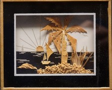 Palme auf einer Insel – Bild