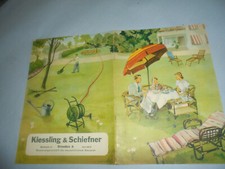 25168 Katalog Kiessling Schiefner Gartenmöbel Haushaltsgeräte Küchenmaschinen