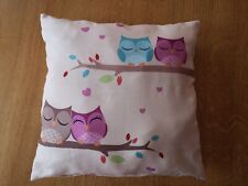 Dekokissen Kissen Eule quadratisch ca. 40x40 cm Bezug und Innenkissen