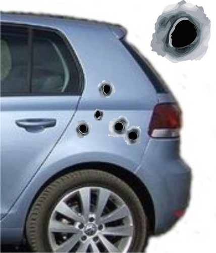 Einschusslöcher stück - einschusslÖcher, 16