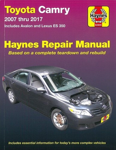Haynes handbuch toyota camry - haynes,