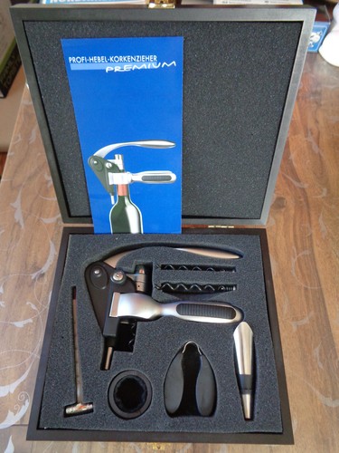 Profi hebel korkenzieher set - profi, hebel-korkenzieher