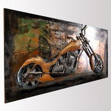 Wandbild 3D Bild Metallbild