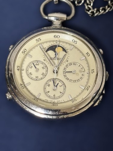 Seiko 7t36 7a20 taschenuhr - seiko,