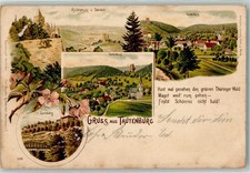 13545548 - 6901 Tautenburg Rudelsburg u. Saaleck Dornburg 1901