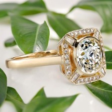 Diamant-Verlobungsring 2,10 kt