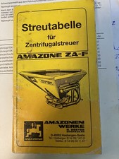 Betriebsanleitung Zentrifugalstreuer Amazone ZA-F